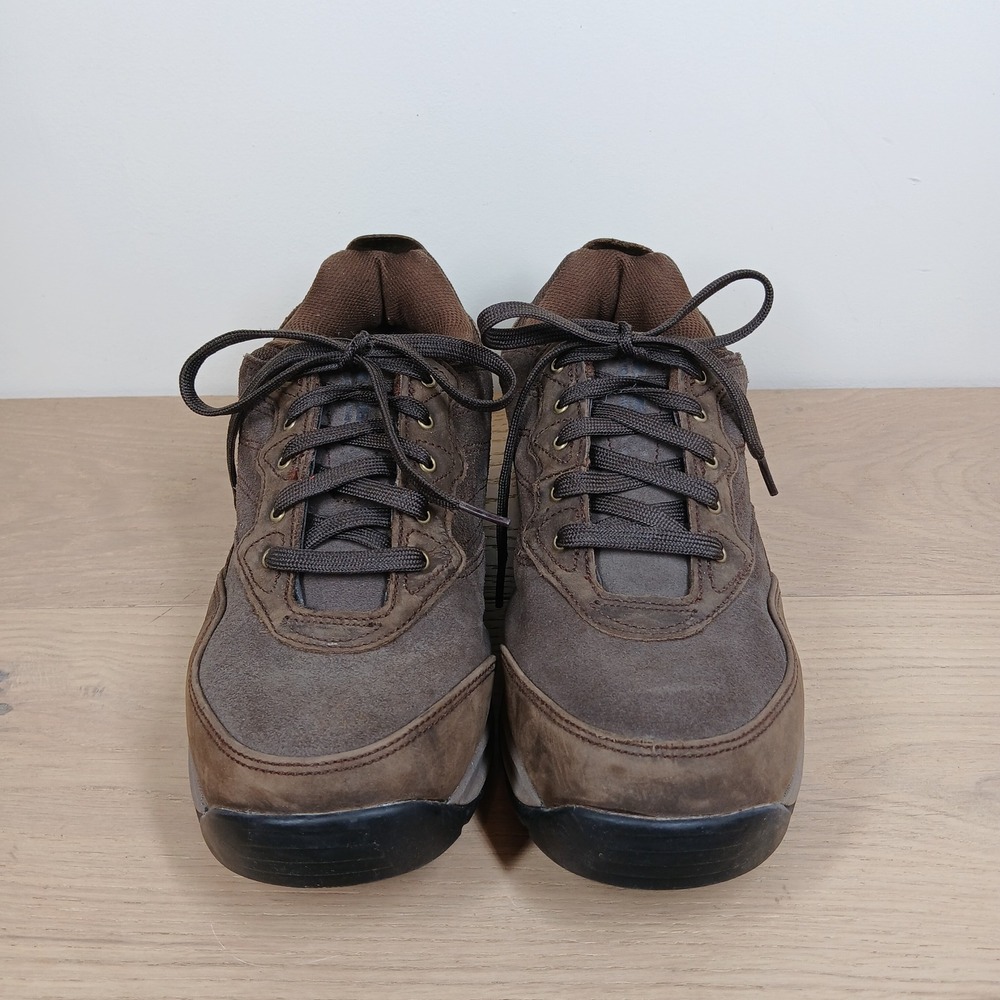 New Balance 968 Sneakers Men 10.5 Brown Leather Comfort Orthopedic Walking Shoes - Picture 7 of 11
